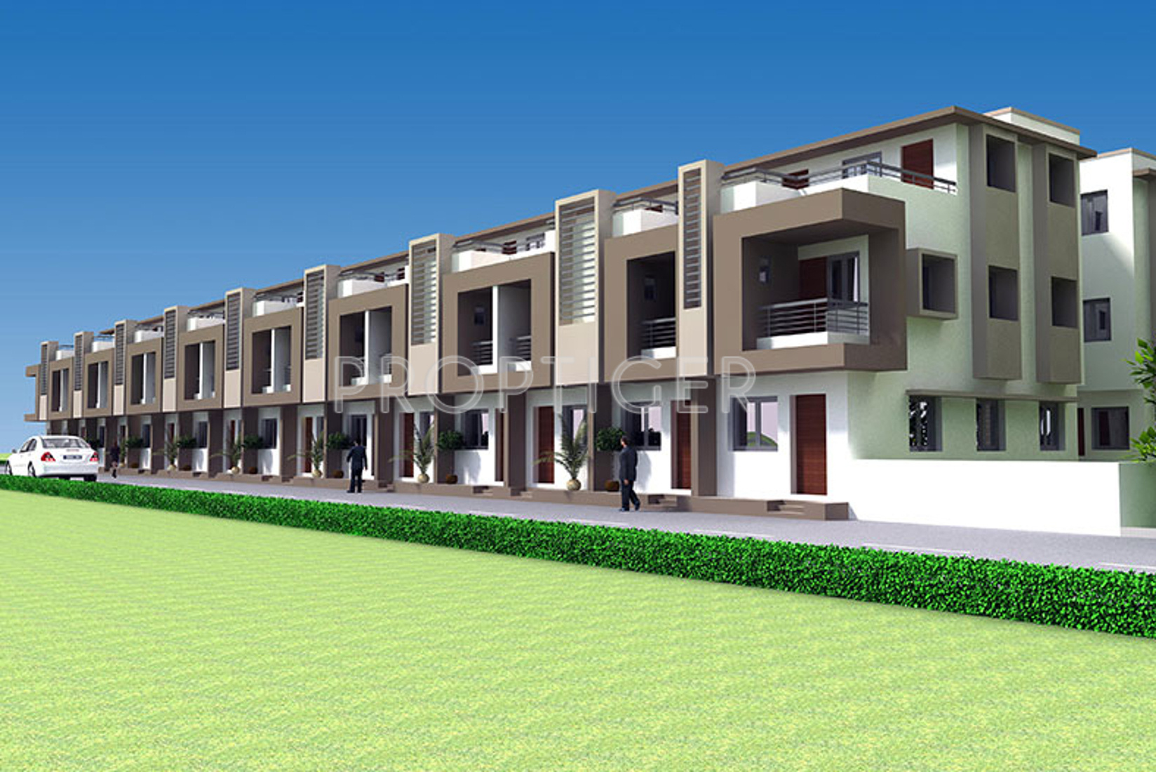 3 BHK Row House Sale Ashray Homes Ahmedabad