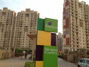 Lower Floor Unitech Fresco Apartment Sale Nirvana Country Gurgaon